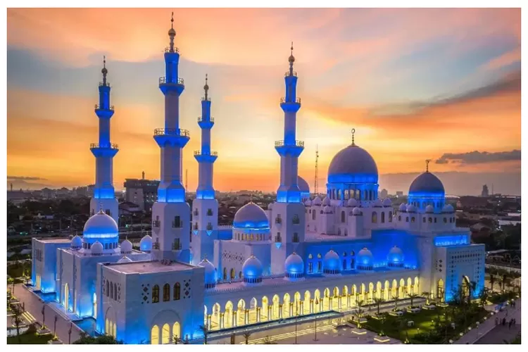 Penampakan Masjid Sheikh Zayed Solo Tempat Satpam Berinisial ES Bekerja